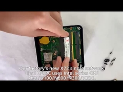 Intel DDR4 Mini портативный компьютер с охлаждающим вентилятором Wi-Fi Dual HD поддерживает дисплей 4K