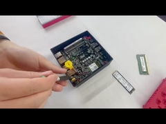 AMD Ryzen 5 4500u Мини ПК с двойным Ethernet двойным каналом DDR4 для игр