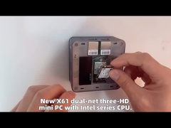 Intel Alder Lake N95 4 Core 4 Thread Mini PC с LPDDR5 12G 2 Ethernet и Wi-Fi