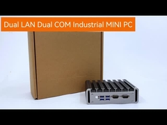 Intel Core I5-6200U Mini Industrial PC без вентилятора с двойным RS232 COM Dual LAN DDR4
