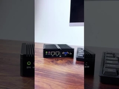 Промышленный мини-компьютер без вентилятора с DDR4 16 ГБ оперативной памяти поддерживает Windows 11 Linux