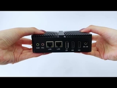 Процессор Intel Celeron J6412 с DDR4 16GB оперативной памяти и 2 HD Industrial Fanless PC