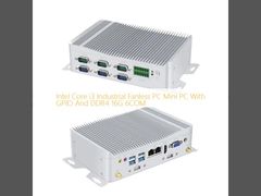 Промышленный безвентиляторный ПК Intel i3 6COM GPIO