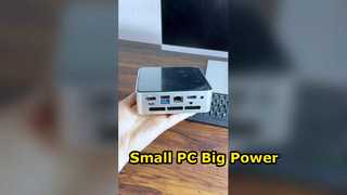 Мини-ПК с процессором AMD Ryzen R3 4300U и 1 портом Gigabit Ethernet RJ45, 2 портами HD-MI, 1 портом Type-C