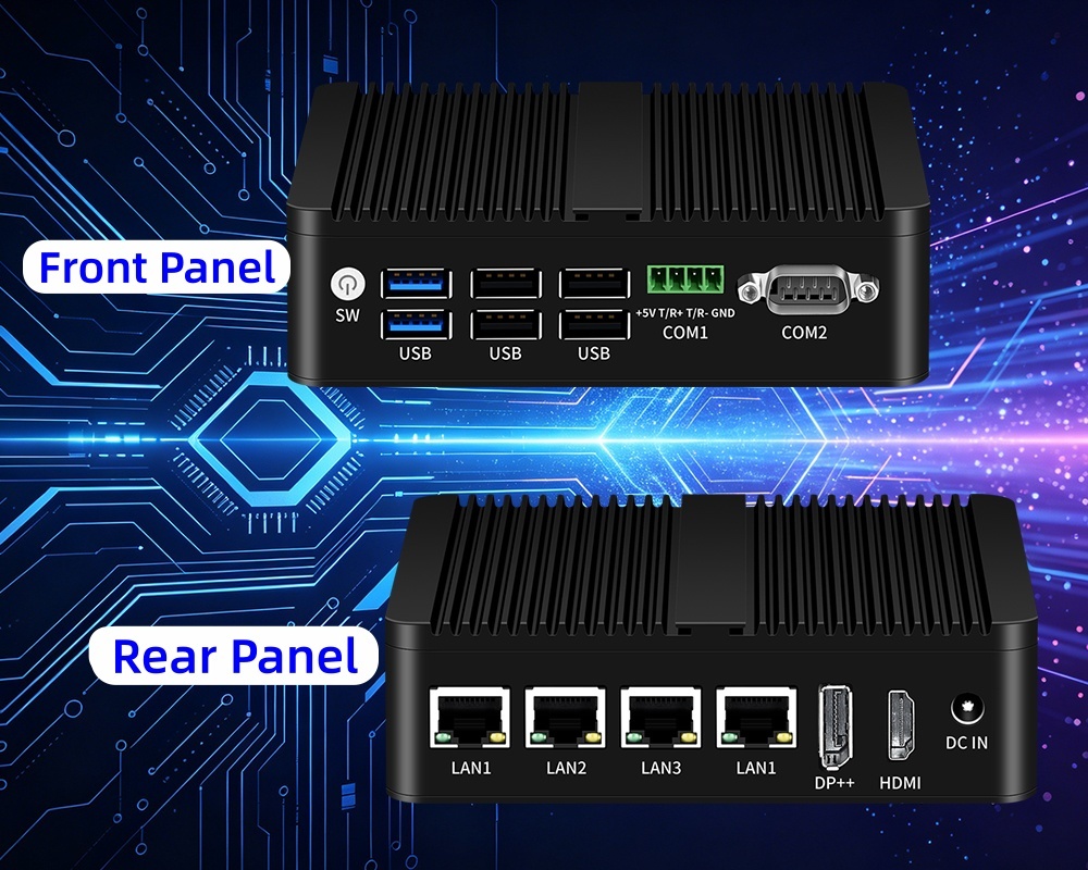 Последние блоги о компании Four LAN Dual COM Industrial PC Solves The Problem Of Insufficient Industrial Network Interfaces