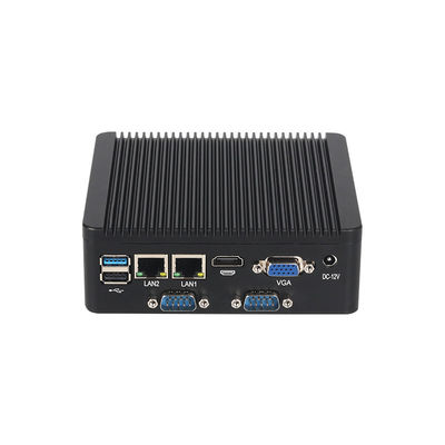 Intel Pentium J2900 Промышленный ПК с двойной LAN 4 COM поддержка двойного экрана