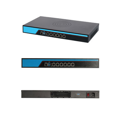 Купить Intel Celeron J6412 Quad Core 4 Thread 6 LAN Linux 1U Сервер с консолью и вентилятором online manufacture