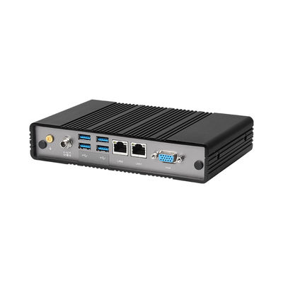 Купить Intel Atom E3940 DDR3L 8 ГБ Промышленный ПК Двойная сеть LAN Двойная сеть COM Микрокомпьютер без вентилятора online manufacture