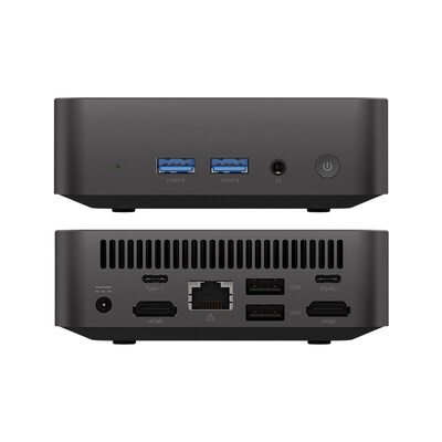 Купить Единая локальная сеть Dual HD-MI Intel N100 Mini PC DDR4 16 ГБ для домашнего офиса Производство в сети