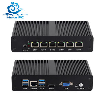 Купить Intel Pentium 4405U 6LAN RJ45 Программный маршрутизатор DDR4 с двойным экраном online manufacture