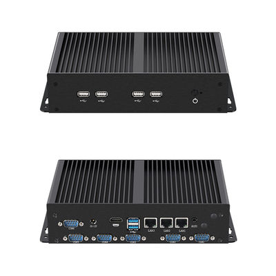 Купить Промышленный ПК с Intel Celeron J6412 16 ГБ оперативной памяти Три Ethernet и беспроветренное охлаждение online manufacture