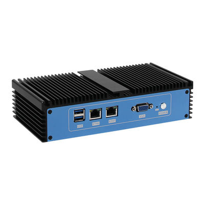 Купить Intel 3865U Celeron Mini PC Router With Eight Ethernet DDR4 16GB RAM Fanless Cooling online manufacture