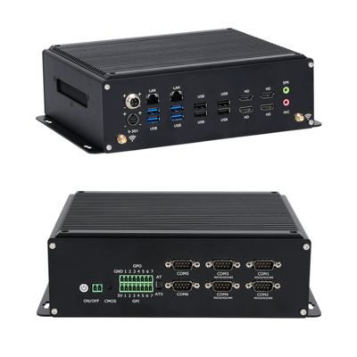 Купить Intel Core i5-14450HX с двойным Ethernet 4 COM Industrial Mini PC Производство в сети