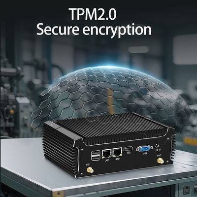 Купить Мини-ПК Intel Core i5 6300U с 4 USB3.0, 1 HD и 16 ГБ, безвентиляторный промышленный ПК Производство в сети
