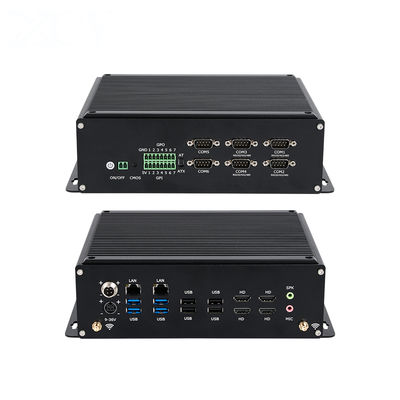 Купить Процессор Intel I7 8705G с 4 USB2.0 4USB3.0 6 и 4 HDMI Industrial Mini PC Производство в сети
