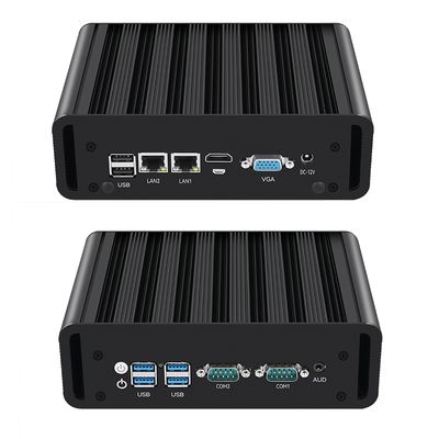 Купить Компьютер Intel Core i7 4500U с двойной LAN, двойной COM и 4 USB3.0 Industrial Mini PC Производство в сети
