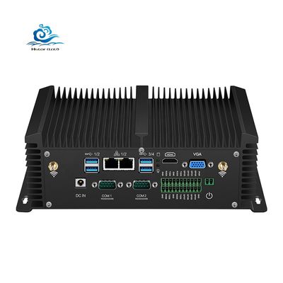 Купить Fanless Industrial PC with All Aluminum Alloy Casing Multiple OS Support and WIFI Intel Core i5 DDR4 RAM Производство в сети