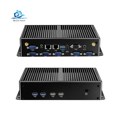 Купить Industrial Mini PC with 6 RS232 Ports Low Power 12V and 6 USB Ports Fanless Design for Embedded Applications online manufacture