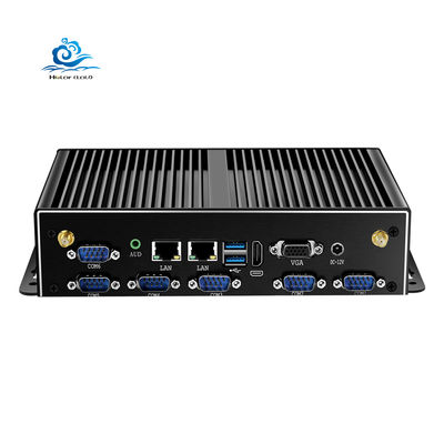 Купить Fanless Industrial PC with Intel Core i5-7200U 2 Gigabit NIC RS485 RJ45 Mini PC online manufacture