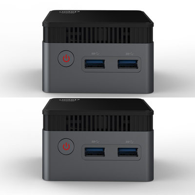 Купить Intel Celeron N5105 Mini Computer LPDDR4X RAM 8G с TF слотом и вентилятором для домашнего офиса Производство в сети