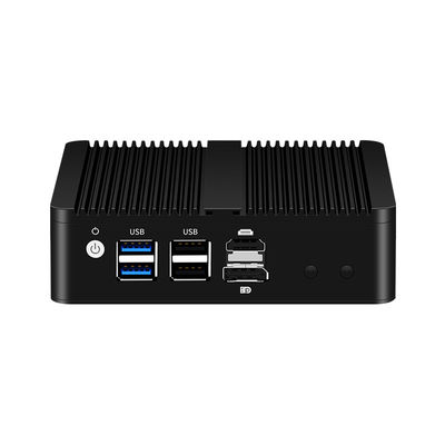 Inter N100 DDR5 16GB Mini Firewall PC с Linux четырех LAN программного маршрутизатора