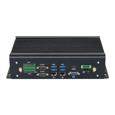 Intel Core I7 Industrial Fanless PC 1165G7 Mini PC с двойным Ethernet Hexa COM