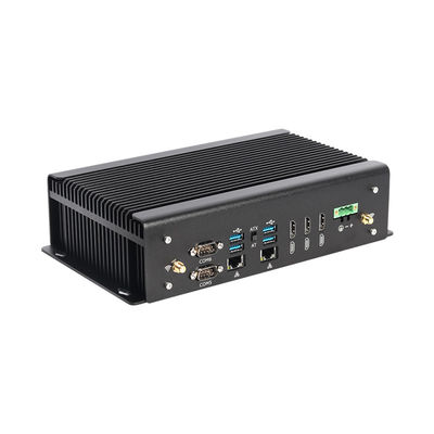 Промышленный компьютер без вентилятора DDR4 Intel 11th Gen Core i7 10870H Mini PC с GPIO Dual LAN 6COM
