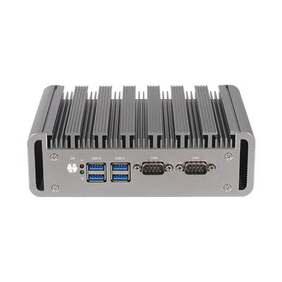 Intel Core I5-6200U Mini Industrial PC без вентилятора с двойным RS232 COM Dual LAN DDR4