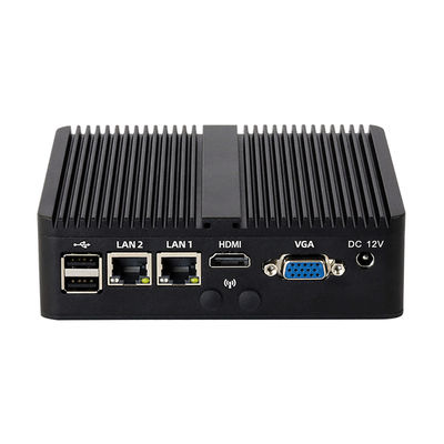 Intel Celeron J6412 Industrial Mini PC 4 Core 4 Thread с двойной сетью LAN и двойной системой COM