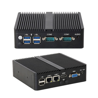 Процессор Intel Celeron серии пользовательский мини-PC с двойной COM и HDMI для промышленности