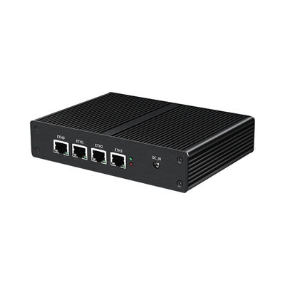Четыре 2.5GbE RJ45 LAN Firewall DDR5 Mini PC поддерживает HD Dual Screen Display