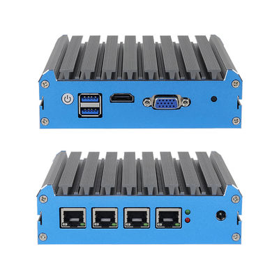 Intel Celeron Series Firewall Mini PC с четырьмя RJ45 2.5G Ethernet Linux