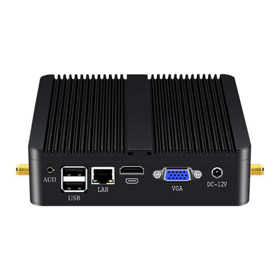 Intel Celeron N2830 без вентилятора мини-компьютер с Silgle LAN и 8USB для домашнего офиса