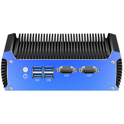 Dual LAN Dual COM Intel Fanless Mini PC с оперативной памятью DDR3 до 8 ГБ Linux и mSATA