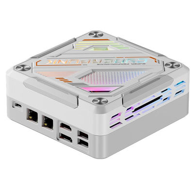 Двойной 2.5G Ethernet AMD игровой компьютер с M2 SSD и WiFi поддерживает 4K HD дисплей