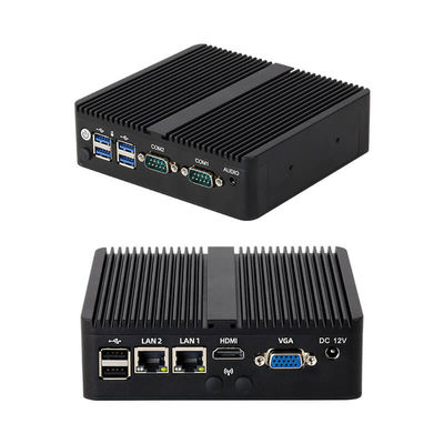 Intel Celeron N5095 Промышленный ПК с двойным Ethernet Dual COM DDR4 16 ГБ оперативной памяти