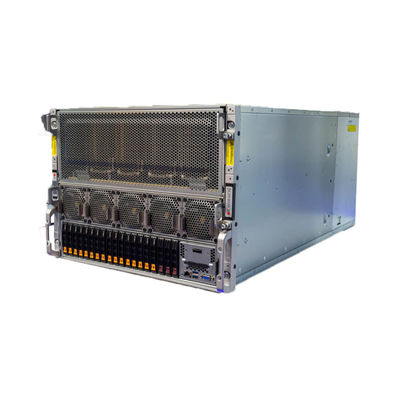 Суперсервер Супермикро SYS-821GE-TNHR 8 NVIDIA H100 GPU Сервер искусственного интеллекта с воздушным охлаждением