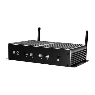 Intel Core i7 10510U Промышленный ПК Dual Ethernet 6COM Промышленный ПК встроенный в GPIO
