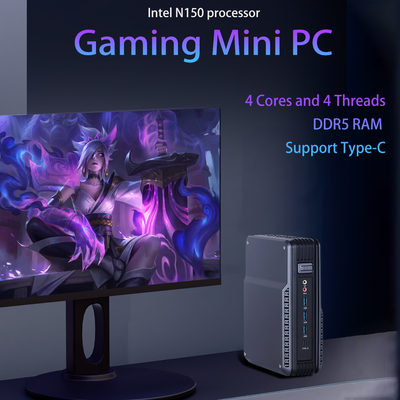 Игровой ПК Intel ADL-N & TWL N150 с двумя LAN, DDR5 16 ГБ ОЗУ