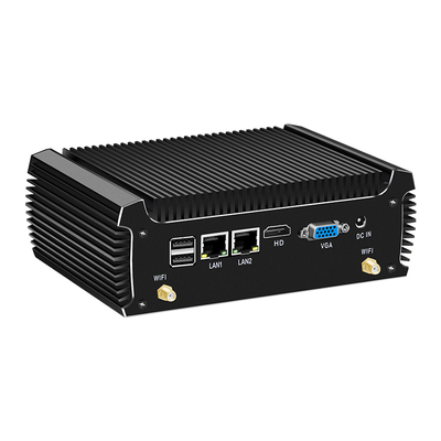 Мини-ПК Intel Core i3 8130U 16 ГБ с 6 USB, 1 HD, безвентиляторный промышленный ПК