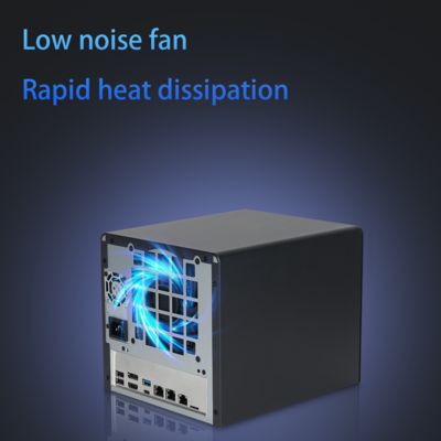 NAS-сервер N100 6-дисковый, интерфейс: NAS, сетевое хранилище