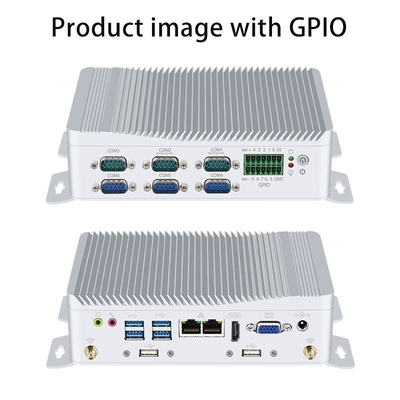 Процессор Intel N100 с двойной сетью LAN Six COMs и DDR5 max 16GB Industrial Mini PC