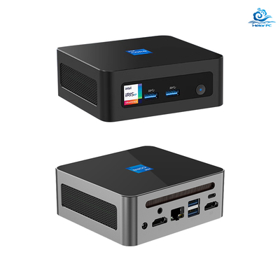 Мини-компьютер Intel Core i7 12700H с двумя Ethernet, двумя HD и 4 USB