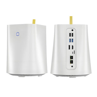 Хост NAS Процессор AMD R3 3200U 2 Intel I225V Gigabit LAN 2 USB2.0 2 USB3.0 DDR4 1 HD-MI Win10 Win11 Мини-компьютер Ubuntu