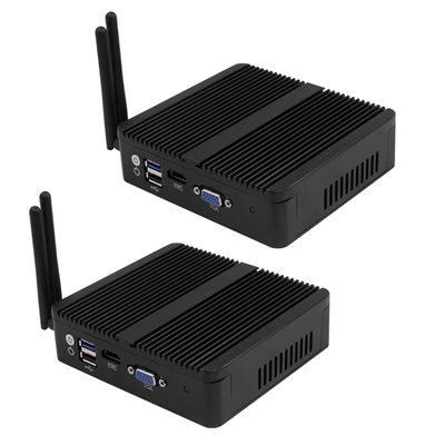Мини-ПК Firewall PFsense Intel J1900 4 гигабитных LAN Win10 с поддержкой двух дисплеев